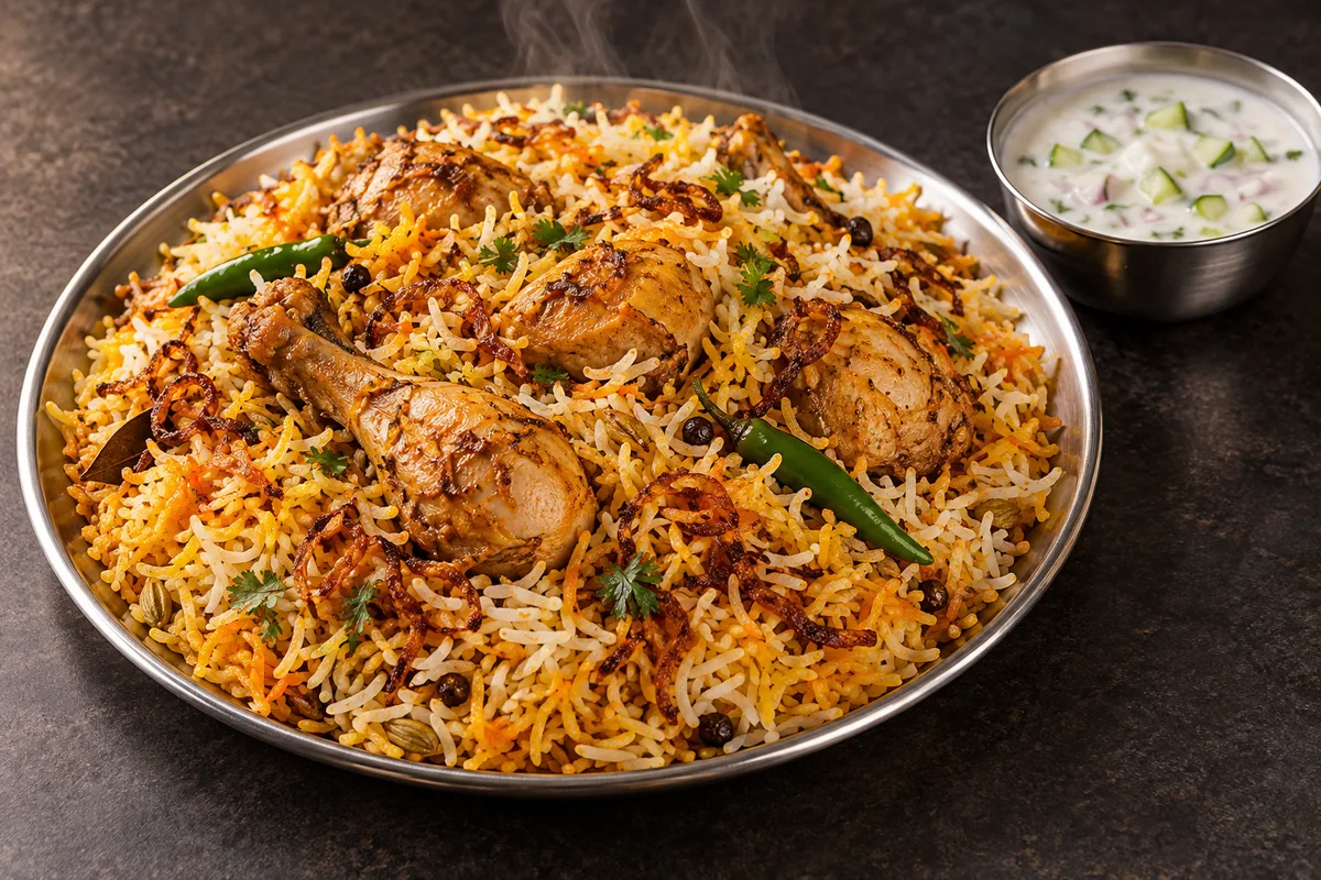 Chicken Biryani at Arabian Grill Restaurant