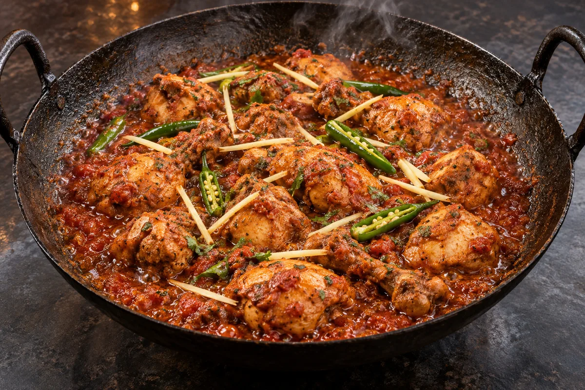 Chicken Karahi at Arabian Grill Restaurant