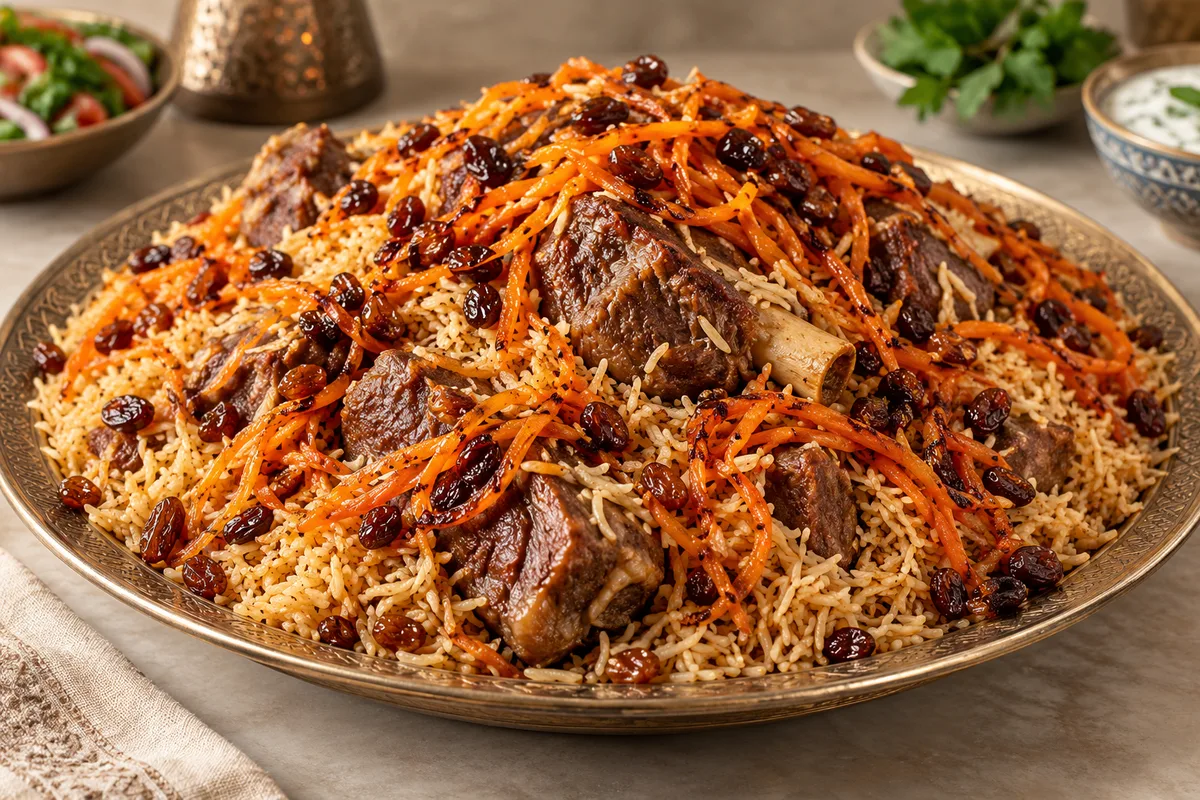 Mutton Afghani Pulao at Arabian Grill Restaurant