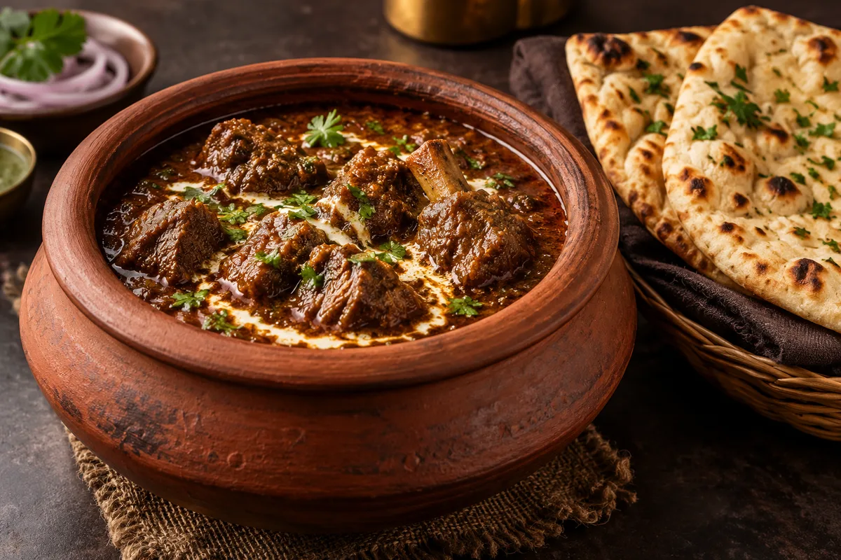 Mutton Handi at Arabian Grill Restaurant